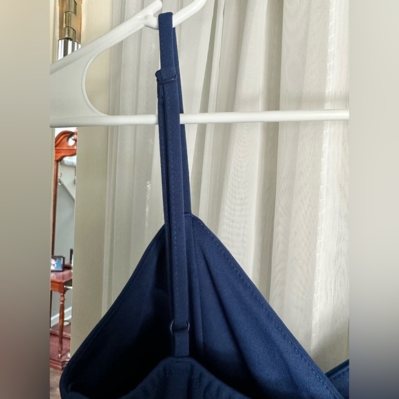 Francesca’s Jun & Ivy blue skater dress spaghetti straps SZ XS EUC quality made - Picture 11 of 15